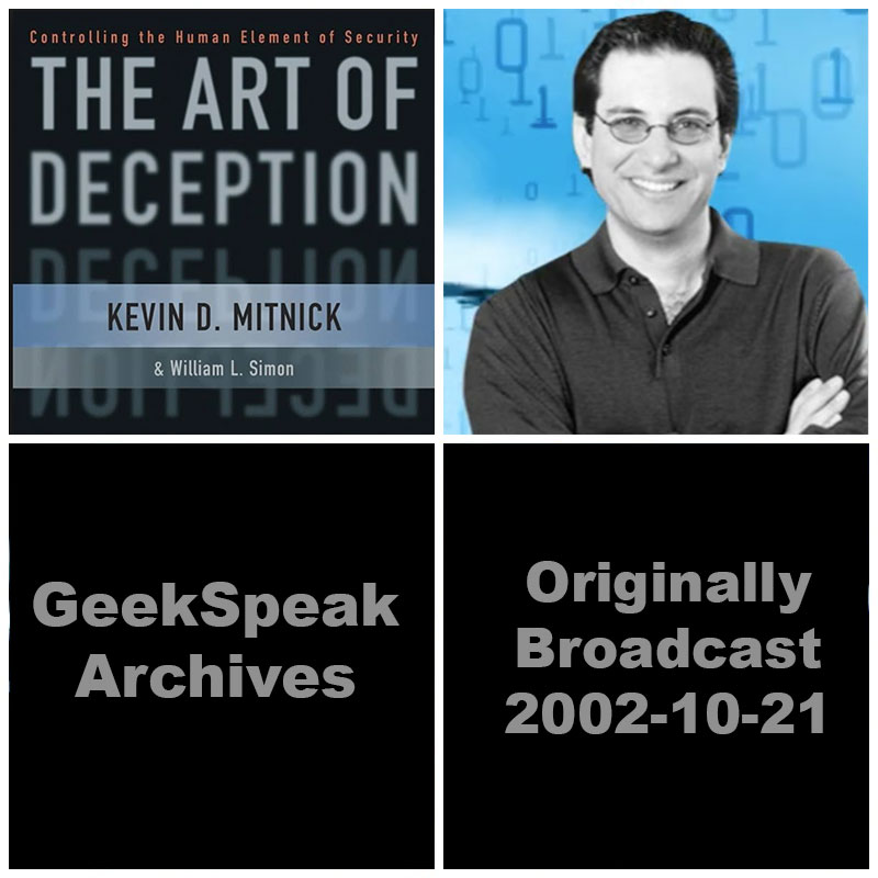 ReRun... Kevin Mitnick, The Art of Deception